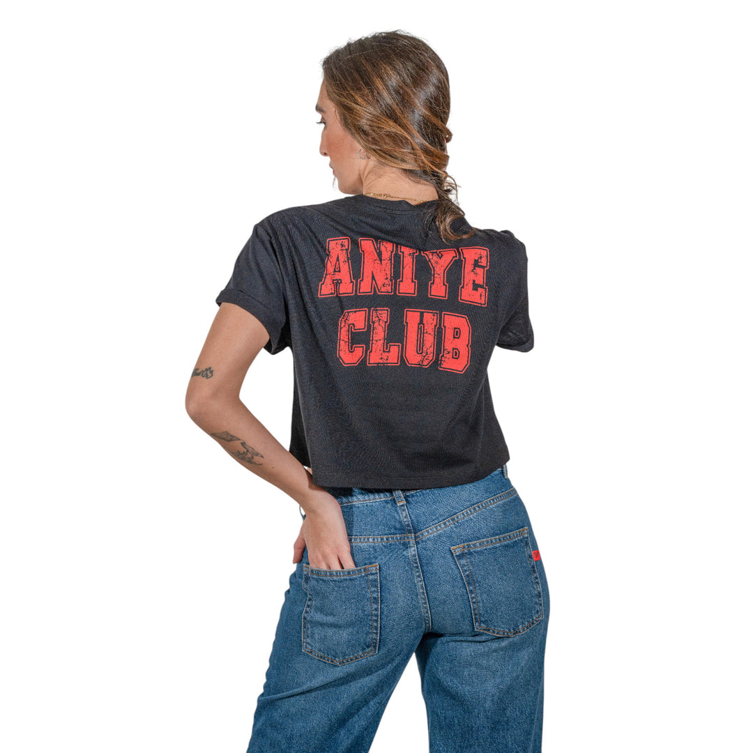 CROP ANIYE KISS NOIR