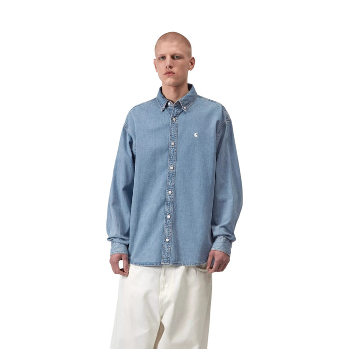 L/S Lucas Shirt Blue