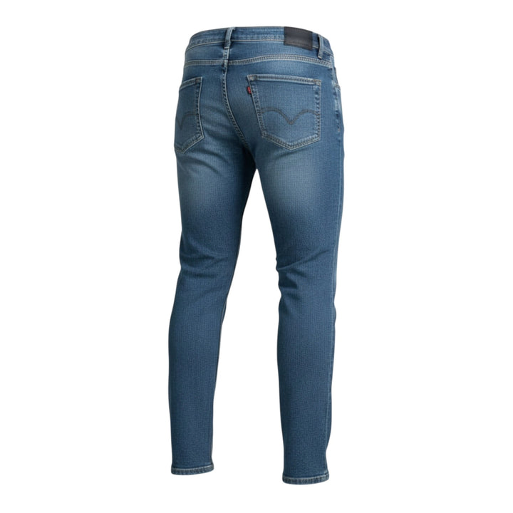 DENIM BLEU MOYEN 5 POCHES COURT
