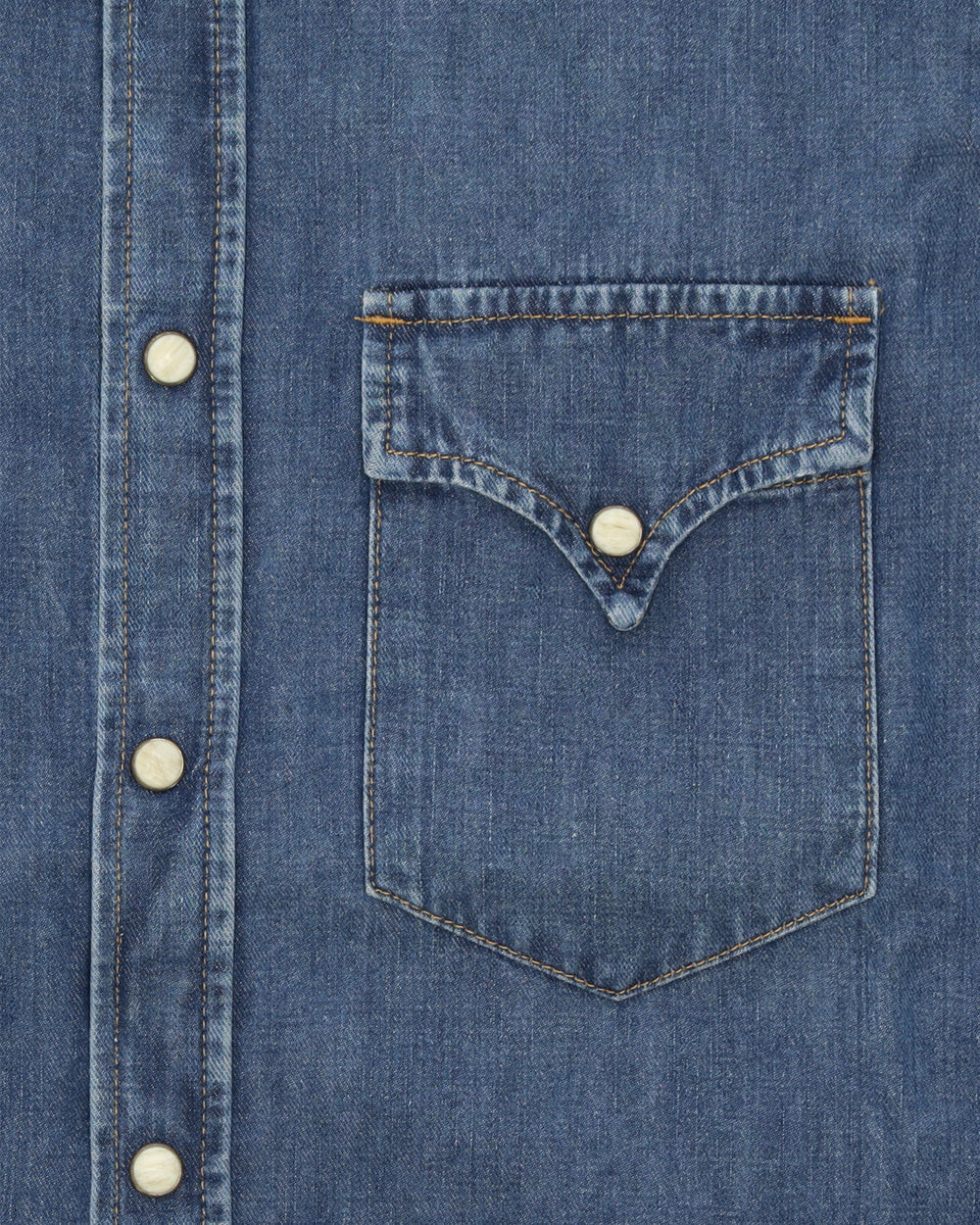 NTEX CHEMISE TEXANE DENIM STONE WASH