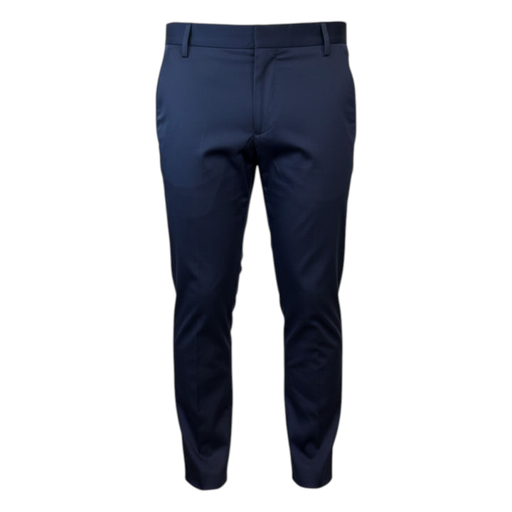Pantalon Poches America Slim Court Bleu Marine