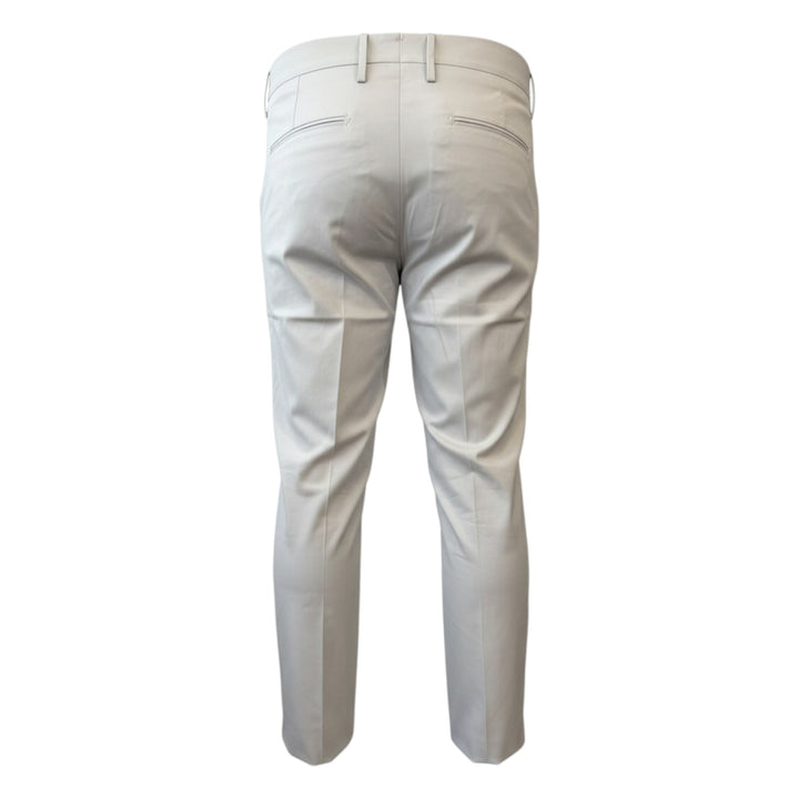 Pantalon Ultralight Poches America Slim Court Gris Clair