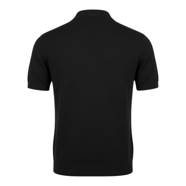 Polo Manches Courtes Coton Peigné Anthracite