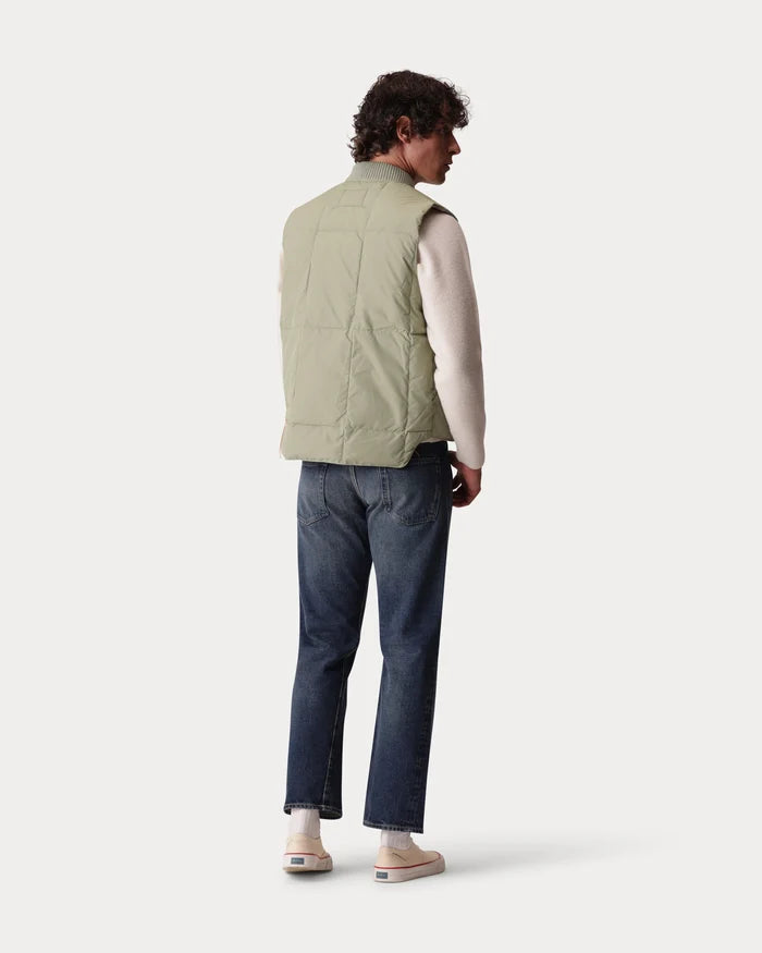 GILET SANS MANCHES ROCKET EN NYLON LIGHT GREEN