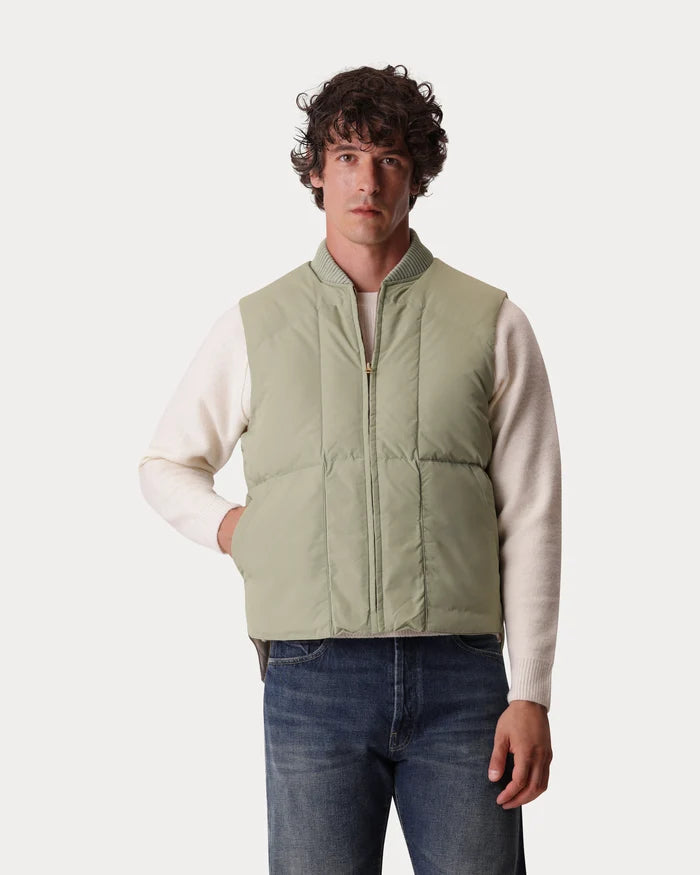 GILET SANS MANCHES ROCKET EN NYLON LIGHT GREEN