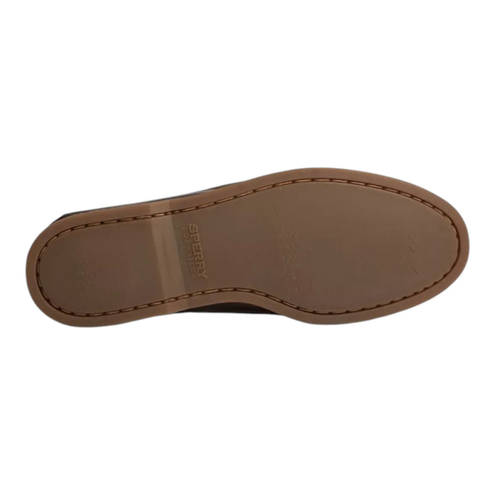 Chaussure bateau Authentic Original 2 œillets en Cuir Véritable Amaretto