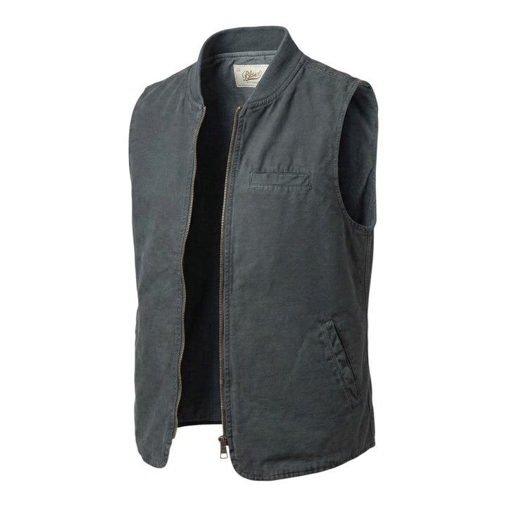 Gilet sans manches Bear Mélange de Lin Navy