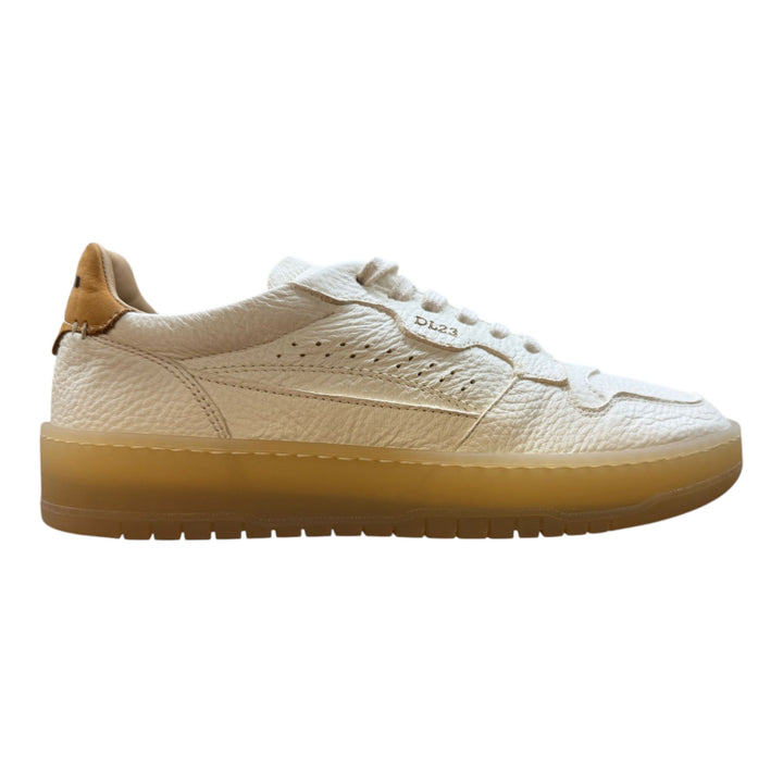 Sneakers Jannik en Véritable Cuir de Cerf Beurre-Cuir
