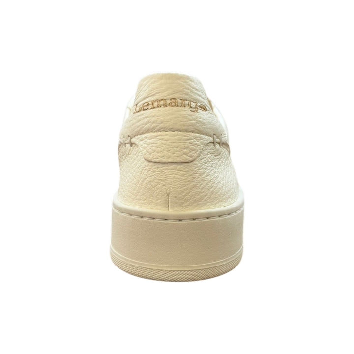 Sneakers Jannik en véritable cuir de cerf Beurre