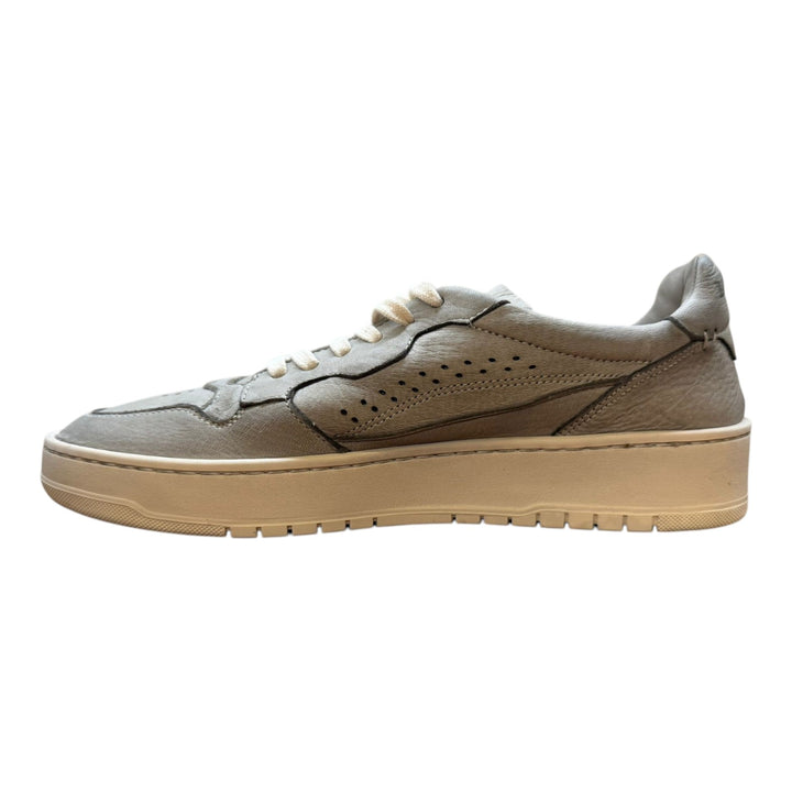 Sneakers Jannik en Véritable Cuir de Cerf Ciment