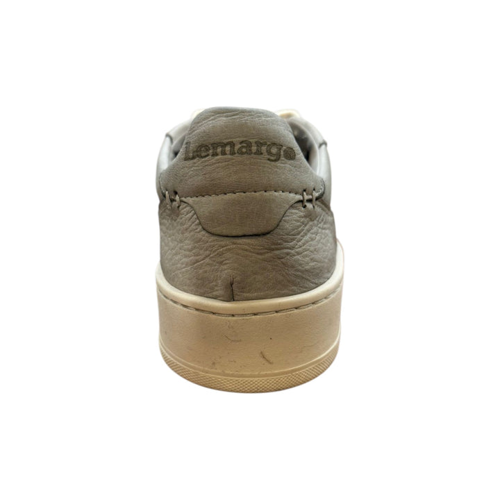 Sneakers Jannik en Véritable Cuir de Cerf Ciment