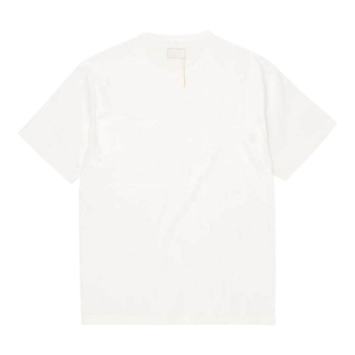 Tubejp T-Shirt avec Poche en Coton White