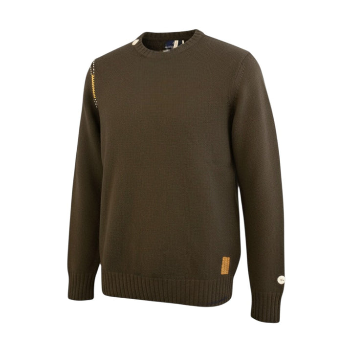 COLLIER EN LAINE VERTE