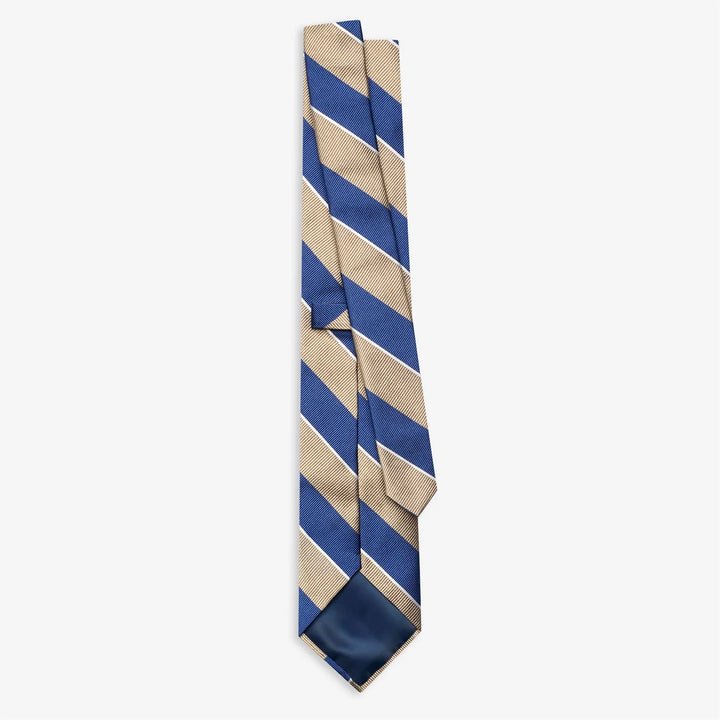 THREE COLORS STRIPES BLUE-BEIGE-WHITE