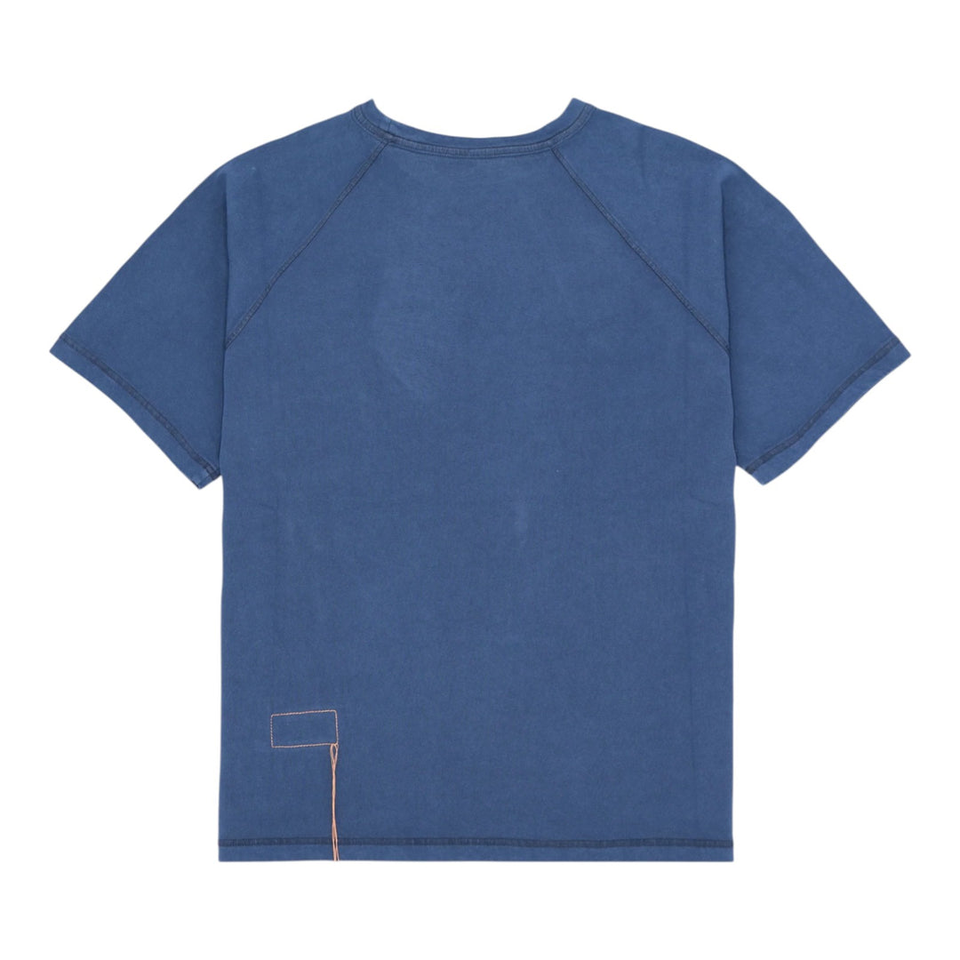Vermont T-shirt en jersey avec poche indigo
