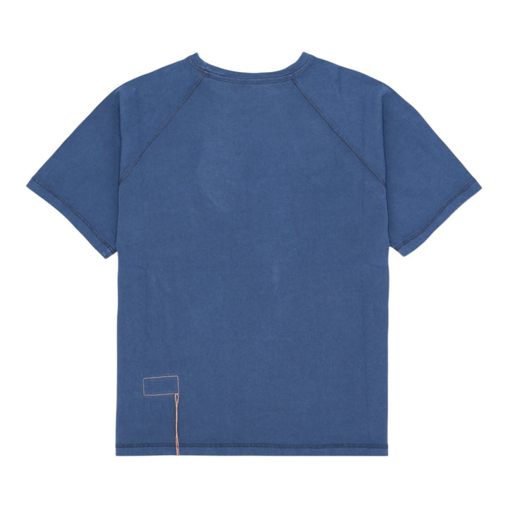 Vermont T-shirt en jersey avec poche indigo