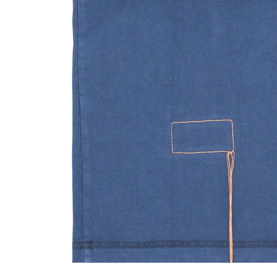 Vermont T-shirt en jersey avec poche indigo