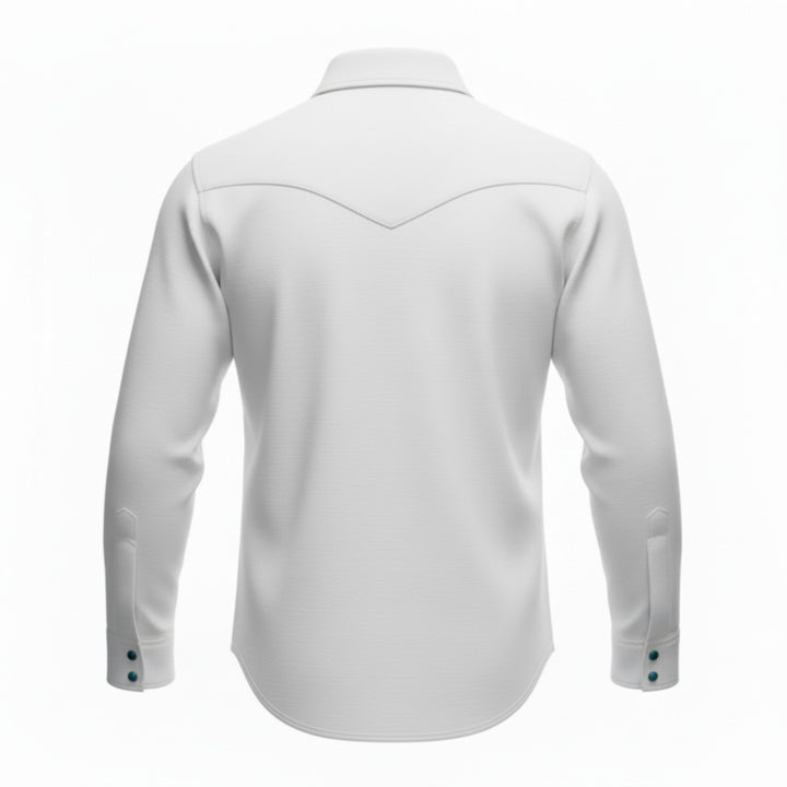 WESTERN OXFORD SHIRT BLANC