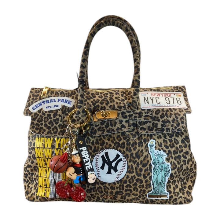 DEUX POIGNÉES PATCH STATUE DE LA LIBERTÉ NY