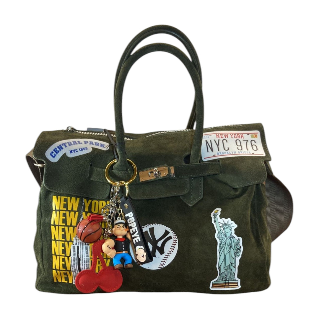 DEUX POIGNÉES PATCH STATUE DE LA LIBERTÉ NY