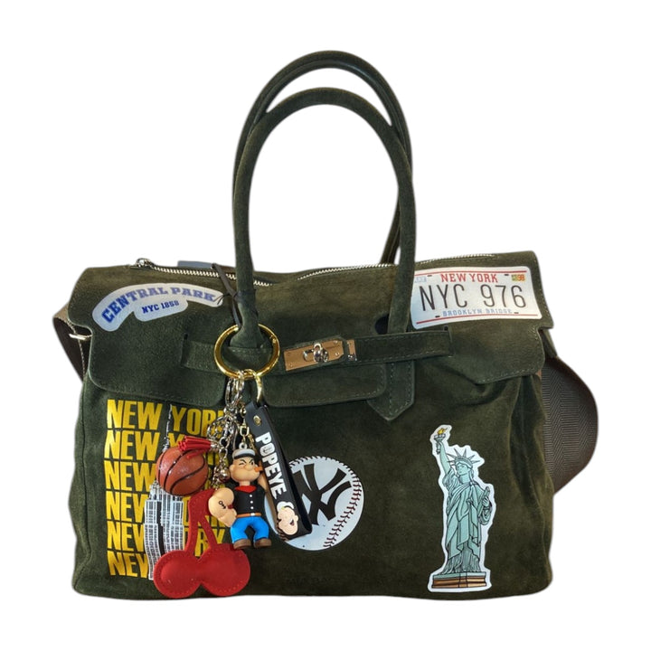 DEUX POIGNÉES PATCH STATUE DE LA LIBERTÉ NY