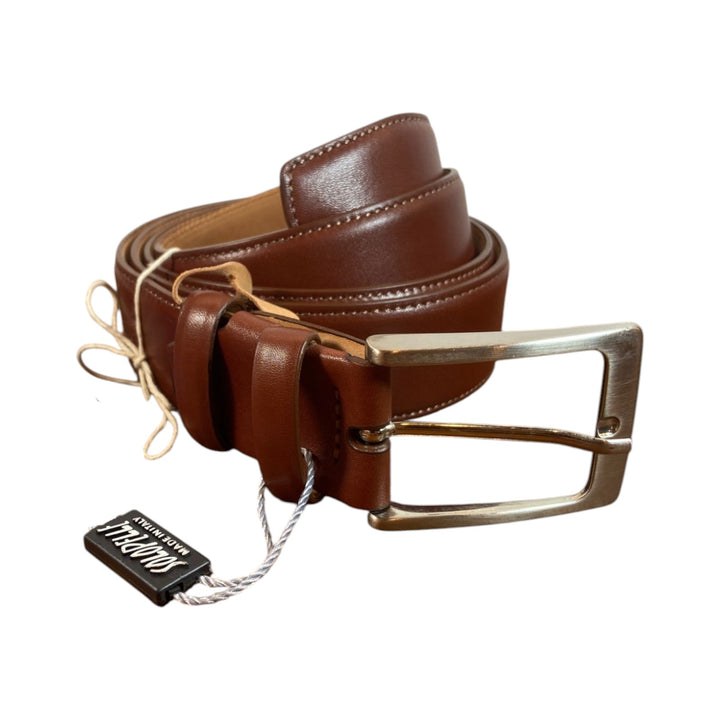 CEINTURE EN CUIR MARRON