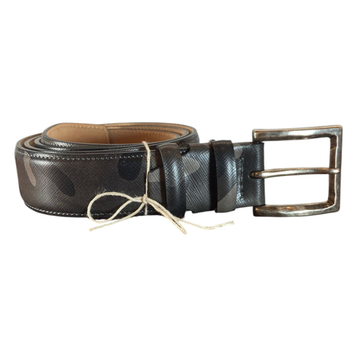 CEINTURE SAFFIANO VRAI CAMOUFLAGE
