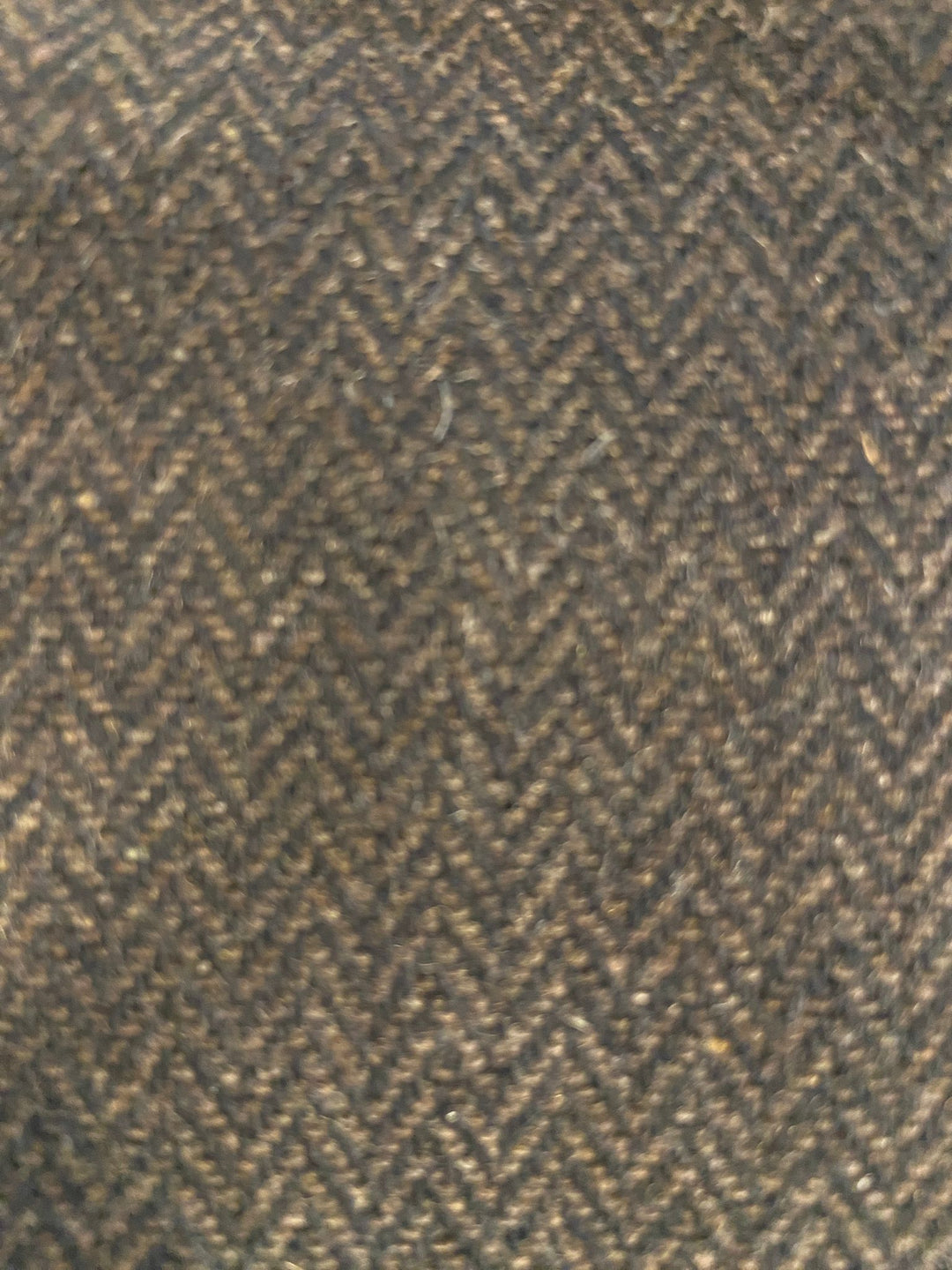 CHEMISE MATELASSÉE EN LAINE À RAYURES MARRON