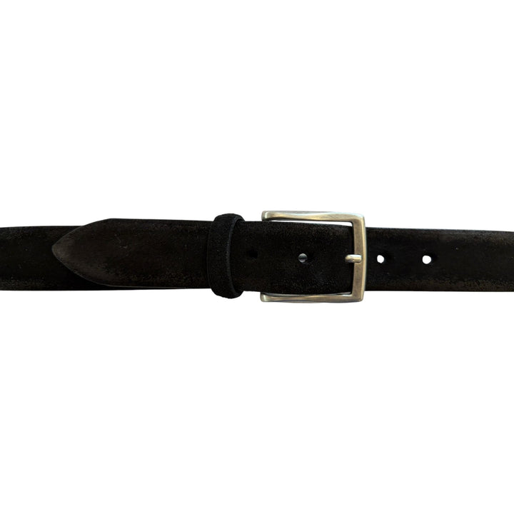 CEINTURE EN CUIR SUÉDÉ NOIR