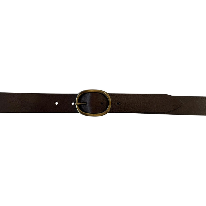 CEINTURE EN CUIR TESTA DI MORO