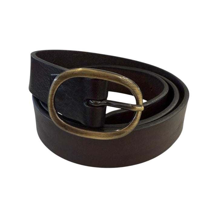 CEINTURE EN CUIR TESTA DI MORO