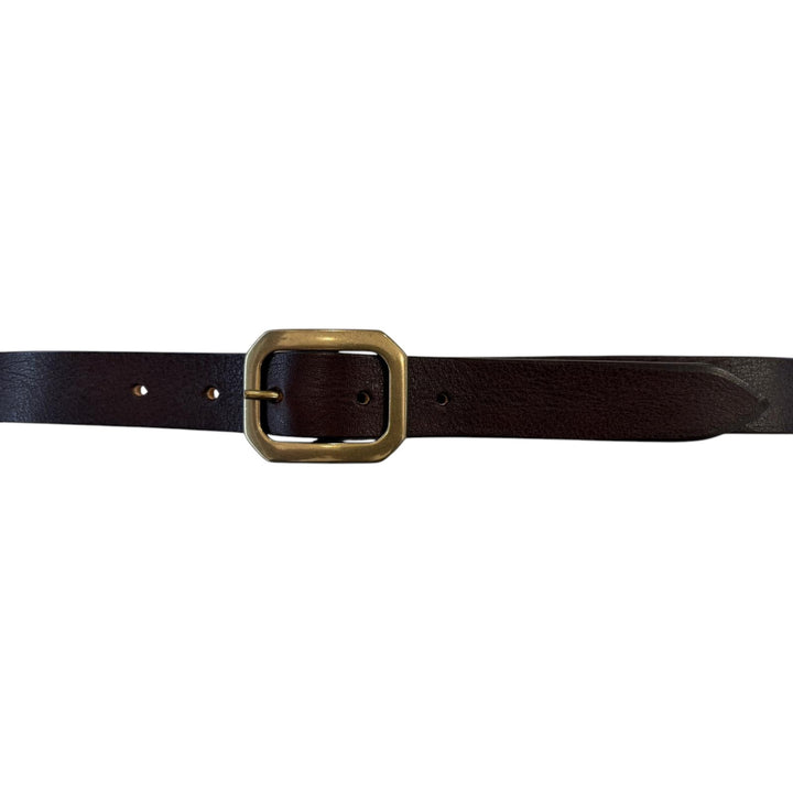CEINTURE EN CUIR TESTA DI MORO