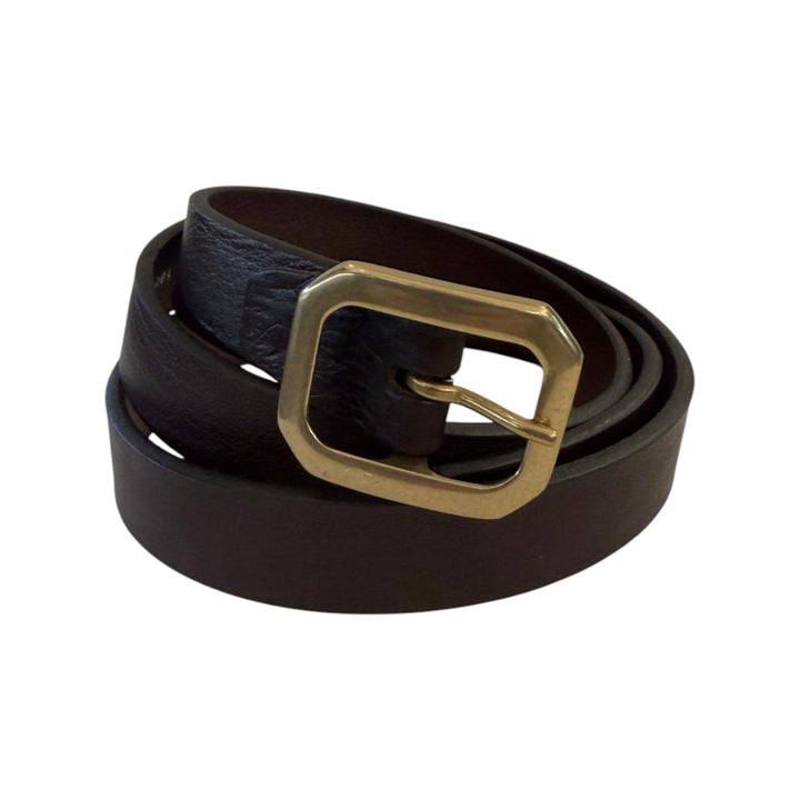 CEINTURE EN CUIR TESTA DI MORO