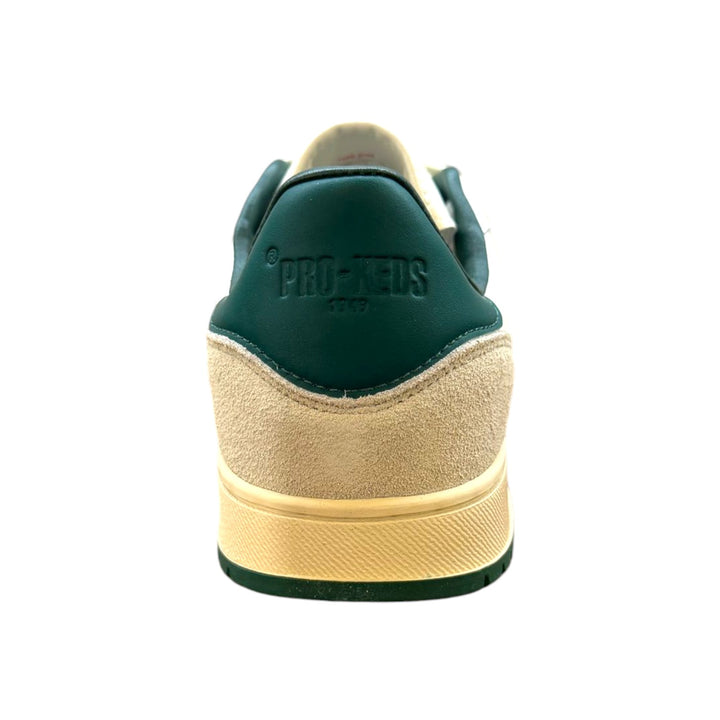 Field King en cuir blanc et vert