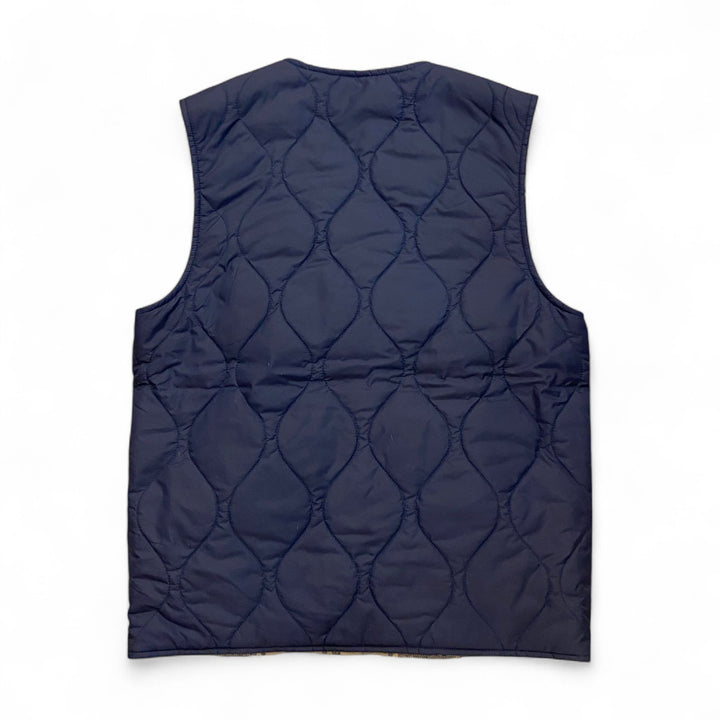 GILET MATELASSÉ RÉVERSIBLE BLEU