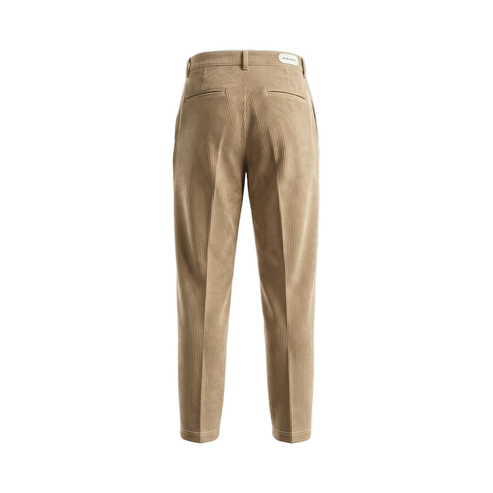 Aiburai PANTALONE URANO VELLUTO COLONIALE Beige - foto 2