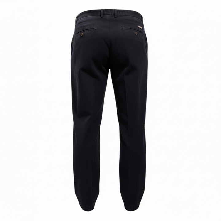 PANTALON PORTOBELLO EN COTON BLEU