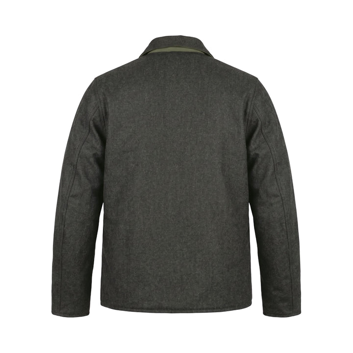 Bl'ker Vintage WORK SHIRT DONEGAL REVERSIBILE ELK GREEN Verde - foto 2