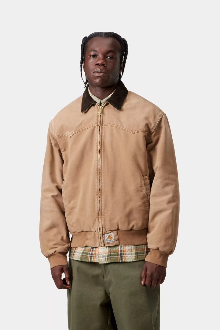 Carhartt Wip OG Santa Fe Jacket Hamilton Brown / Tobacco Marrone - foto 5