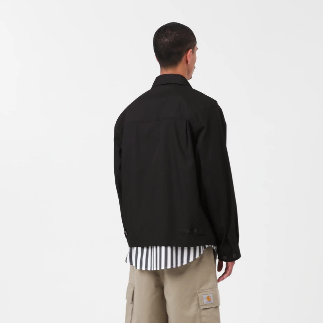 Carhartt Wip Postal Jacket Black Nero - foto 3