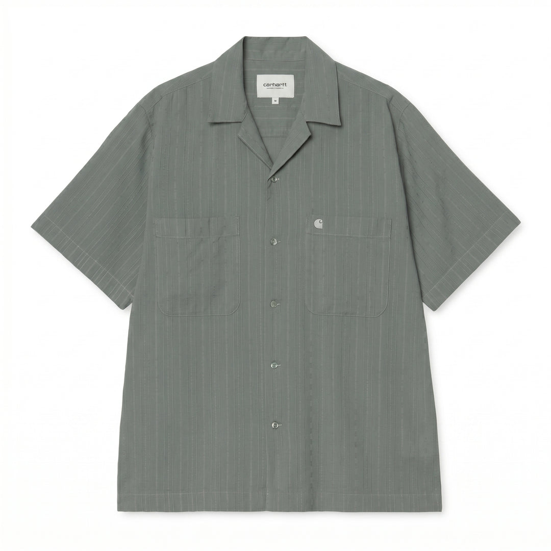 Carhartt Wip S/S Gareth Shirt Velvet Green Verde - foto 1