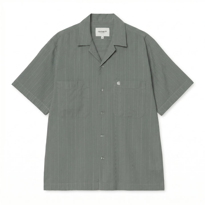 Carhartt Wip S/S Gareth Shirt Velvet Green Verde - foto 1