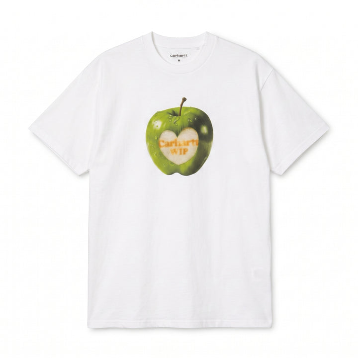 Carhartt Wip S/S Spoiled T-Shirt White Bianco - foto 1