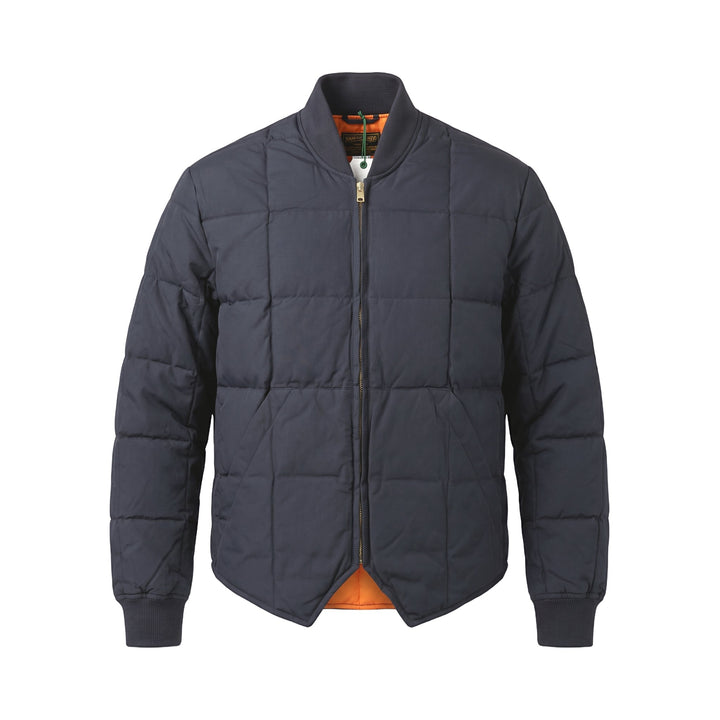 Chesapeake's DOWN JACKET LUMBERJACK HBT WAXED DARK NAVY Blu - foto 1
