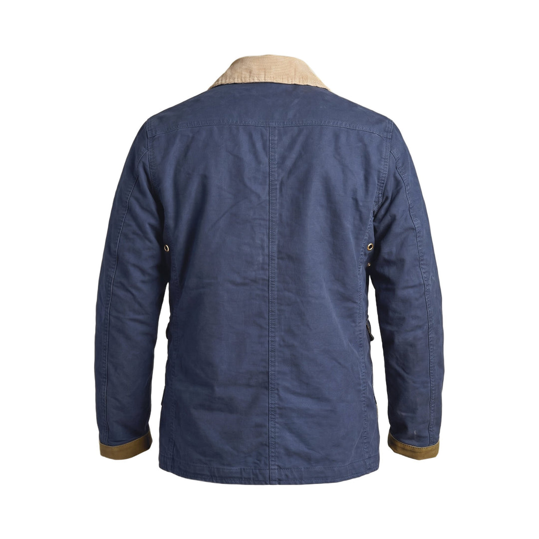 Chesapeake's FIREMAN JUNGLE CLOTH JKT BEDFORD NAVY BLUE Blu - foto 2