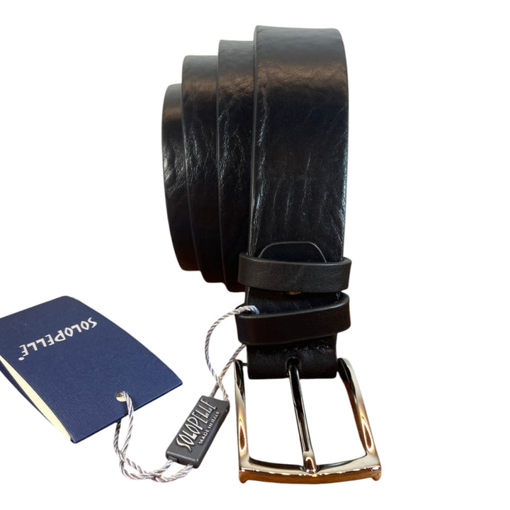 CEINTURE EN CUIR NOIR