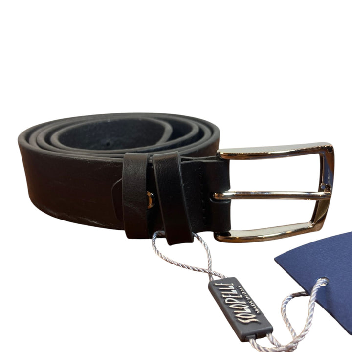 CEINTURE EN CUIR NOIR