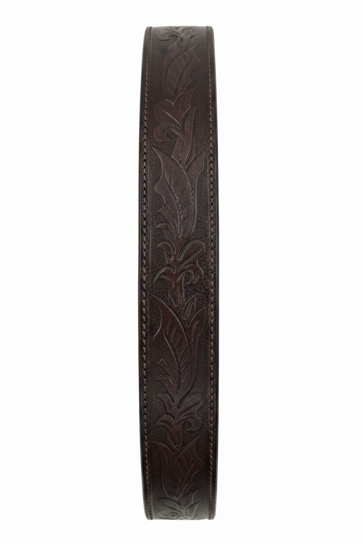 CEINTURE EN CUIR VÉRITABLE CISELÉ WESTERN