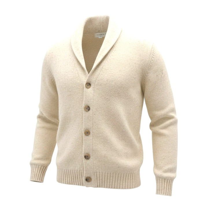 CARDIGAN EN LAINE VIERGE BLANCHE