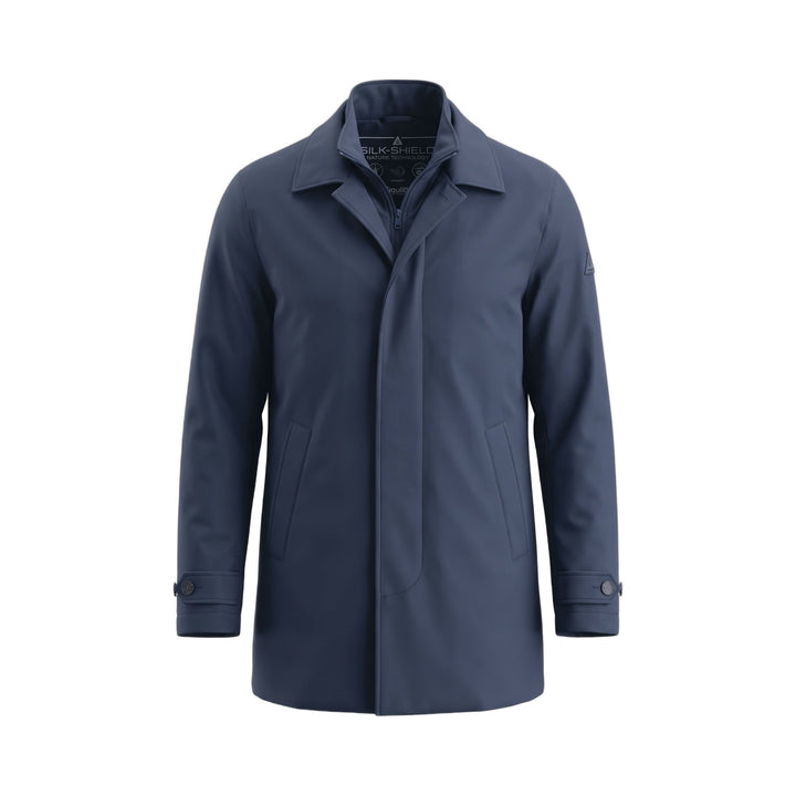 Heskimo TRENCH PETTORINA SILK SHIELD BLUE Blu - foto 1
